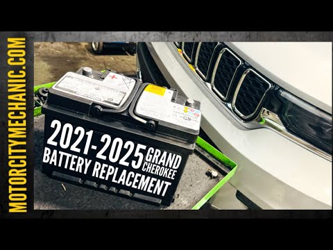 2021-2025 WL Jeep Grand Cherokee main battery replacement