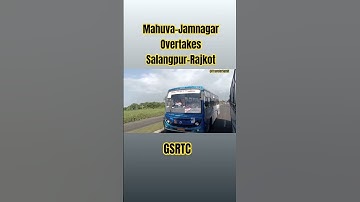 #gsrtc#bus#government#busvirals#overtake#mahuva#jamnagar#salangpur#rajkot#gujarat#shorts#ytshort