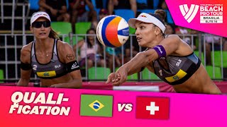 Agatha/Rebecca vs. Vergé-Dépré A./Mäder - Qualification Highlights Brasilia 2024 #BeachProTour