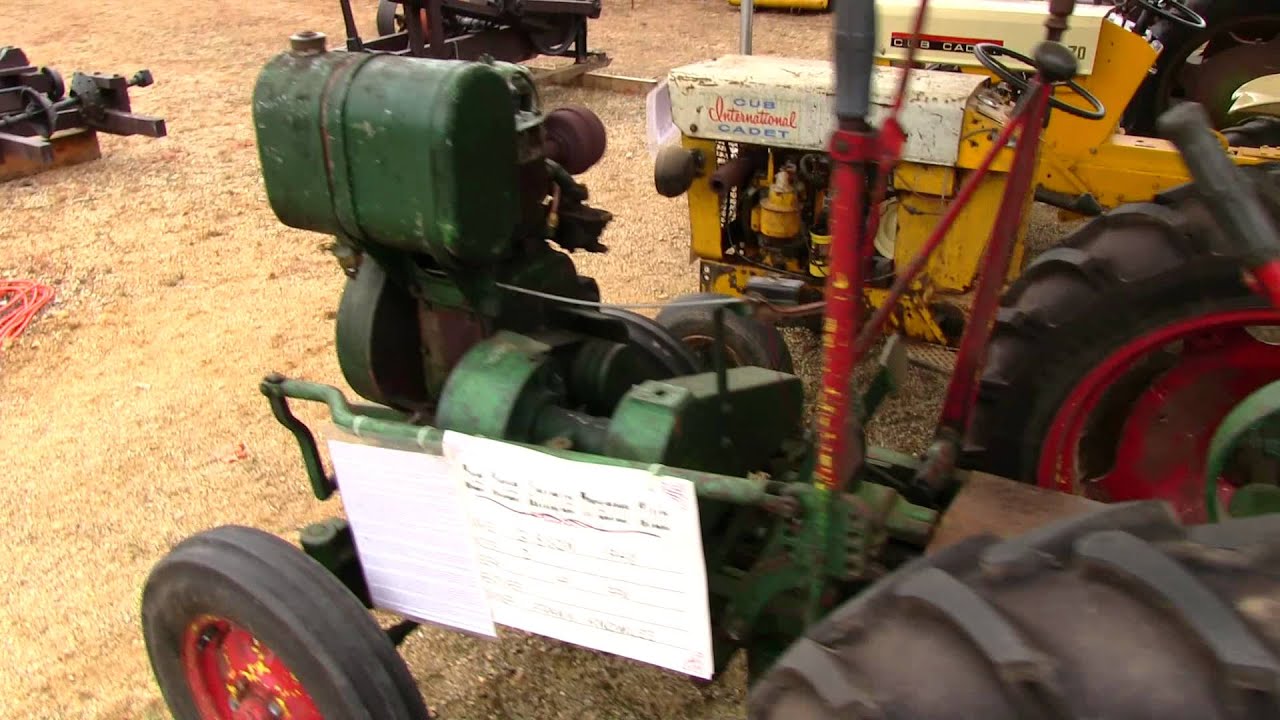 1948 Gibson D Antique Tractor (2) at Deerfield Fair NH 2012