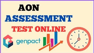 Aon Assessment Test Online. Aon question and answer #AONGenpact #Genpactassesmenttest