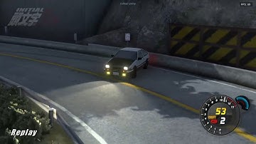 調子乗りすぎたw【Initial Unity】#shorts#頭文字D#Initiald#ドリフト#ae86