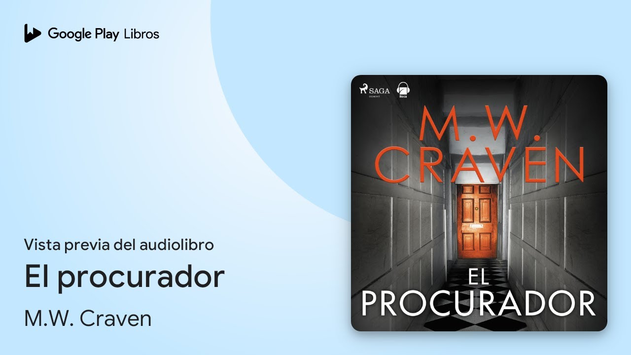 Libro 3 de El procurador de M.W. Craven · Vista previa del audiolibro