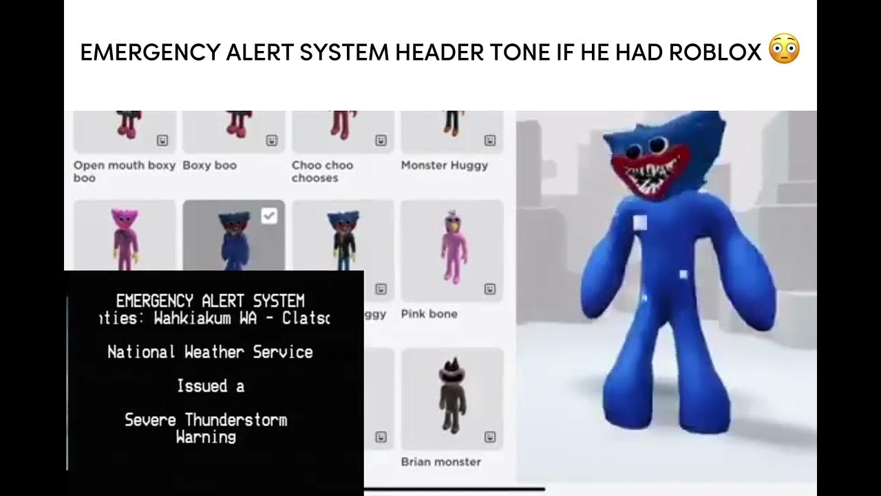 Roblox It Lurks Emergency Alert System Blank Template - Imgflip