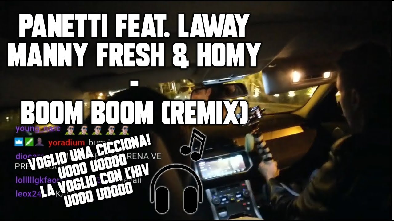 PANETTI feat. LAWAY, MANNY & HOMY - BOOM BOOM (REMIX)