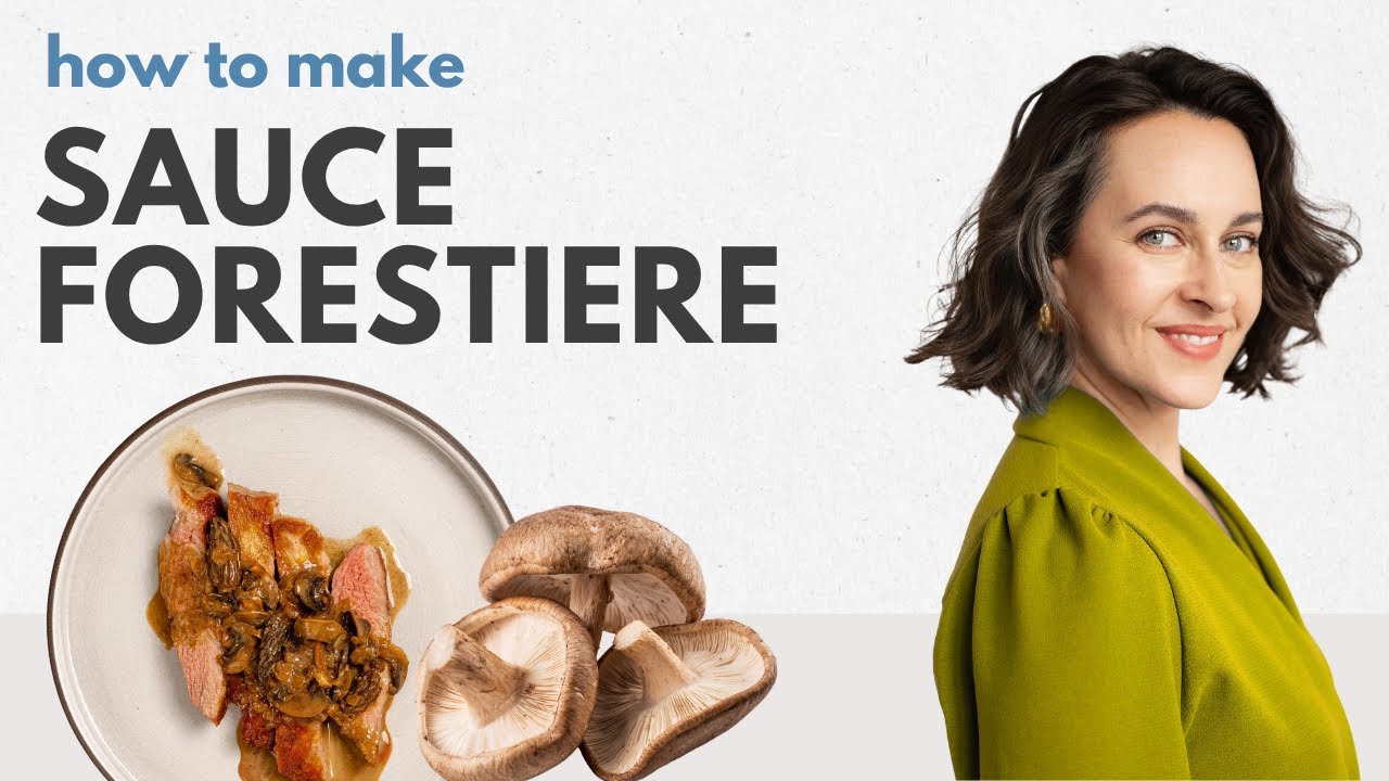 Sauce Forestiere French Morel Mushroom Sauce for Pasta, Meat YouTube