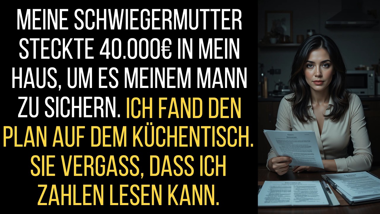 Meine Schwiegermutter versteckte 40.000€ – doch ich fand ihren geheimen Plan