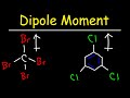 Dipole moment vectors  electronegativity  organic chemistry