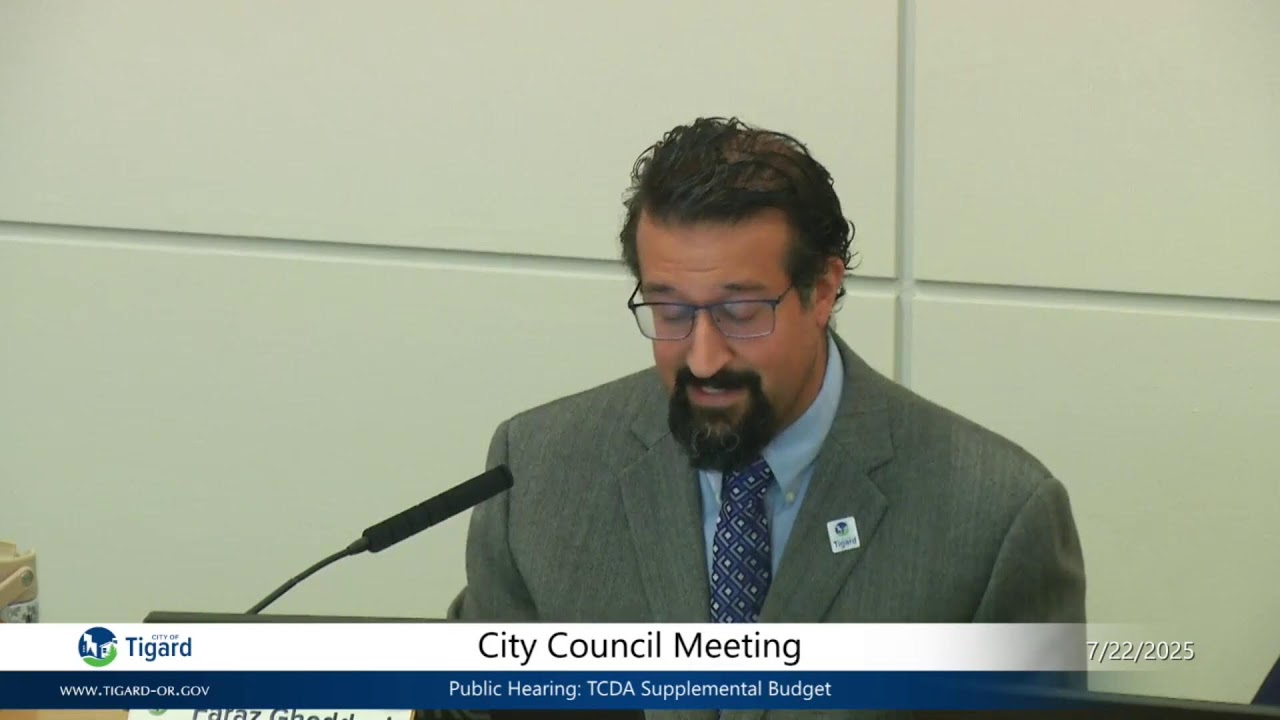 City Council Meeting - July 22, 2025