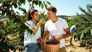 La saison des cerises commence à Empurany… 🍒☀️