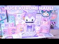 HUGE KUROMI UNBOXING HAUL! + kuromi doughnut backpack macaroon | Kuromify My Life Episode 1