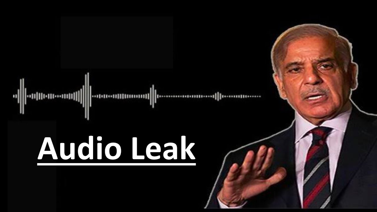 shahbaz sharif audio leak / PAK PM AUDIO LEAK