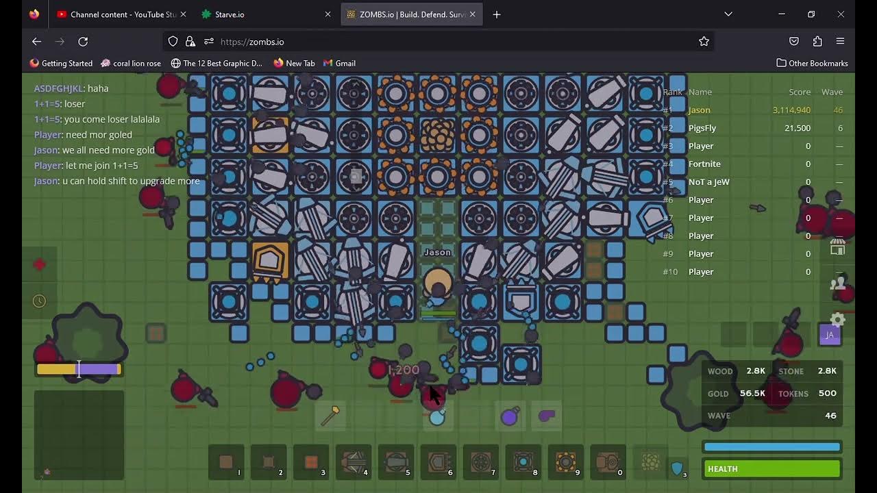 ZOMBS io 4 outliving the pack YouTube