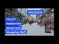 Walk in falun city amazing places  to visit in sweden 4k