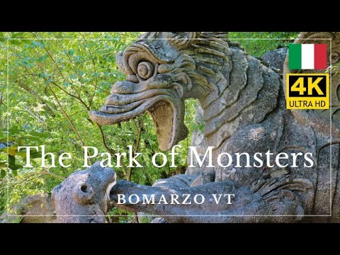 [Bomarzo 2022] Walk in the Monsters` Park, and feel the Mixture of art and magic!