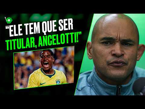 WASHINGTON COBRA TITULARIDADE DE ENDRICK NA SELEÇÃO