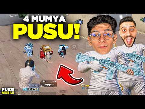 EKİPLE 4 MUMYA PUSU! AKILLARINI ALDIK! - PUBG MOBİLE kapak resmi