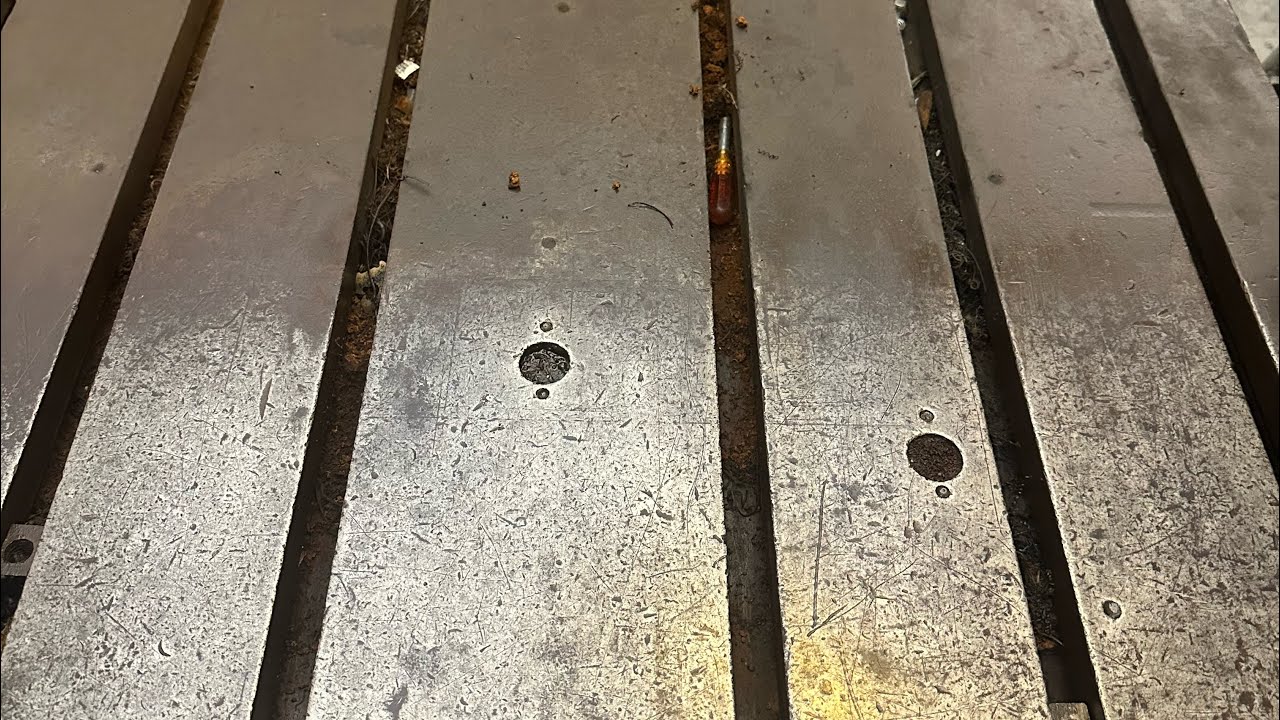 Как я удаляю ржавчину с больших станков