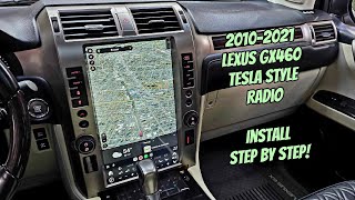BRAND NEW Lexus GX 2010-2021 Tesla Style Radio Install