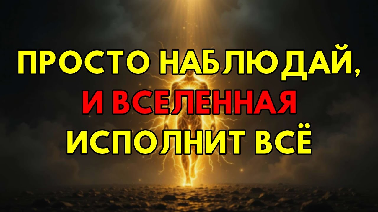 Включи Режим Наблюдателя: Секрет Мгновенного Исполнения Абсолютно Всех Твоих Желаний Сейчас Же.