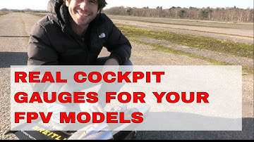 REAL COCKPIT GAUGES FOR YOUR FPV MODELS