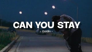 Can you stay - Coldin (콜딘) | Ost. Semantic Error [Romanized Lyrics]