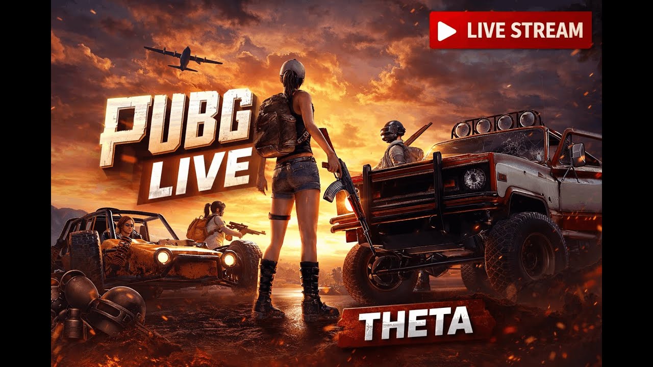 PUBG PC Gameplay 🔥 Intense Gunfights & Smart Plays | THETA GMY