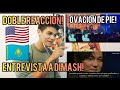 Standing ovation New York/Reacting to Dimash's interview part 3/Reaccion/ENG-KAZ-RUS-GER-FRA-SUB