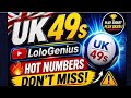 I FOUND A SMART UK49S PATTERN #UK49swinningnumbersfortoday🇬🇧#Unitedkingdom49s#UK49sBonus | 23 April