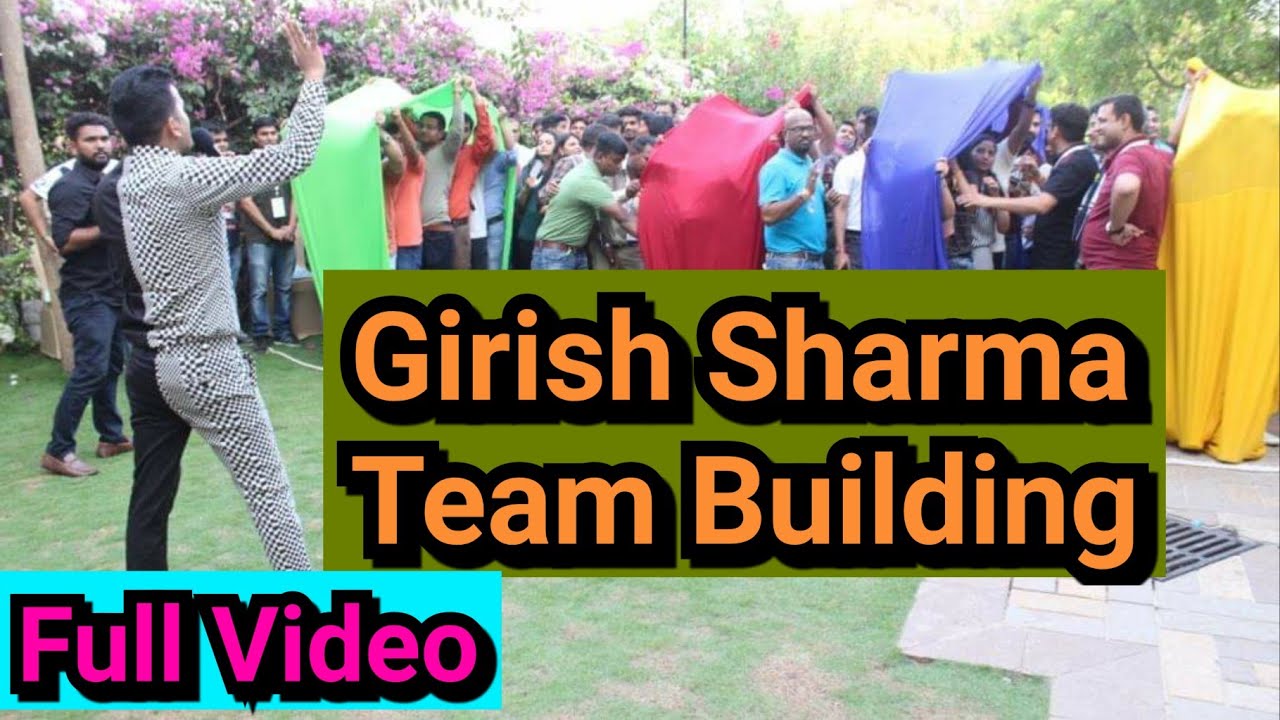 Corporate Team Building Games Activities by Girish Sharma | Full Video ...