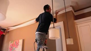 Three Piece Crown Moulding - in 2 minutes!