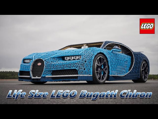 This Insane Life-Size Lego Technic Bugatti Chiron Is Drivable