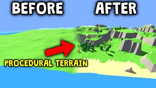I Added Procedural Terrain to My Game