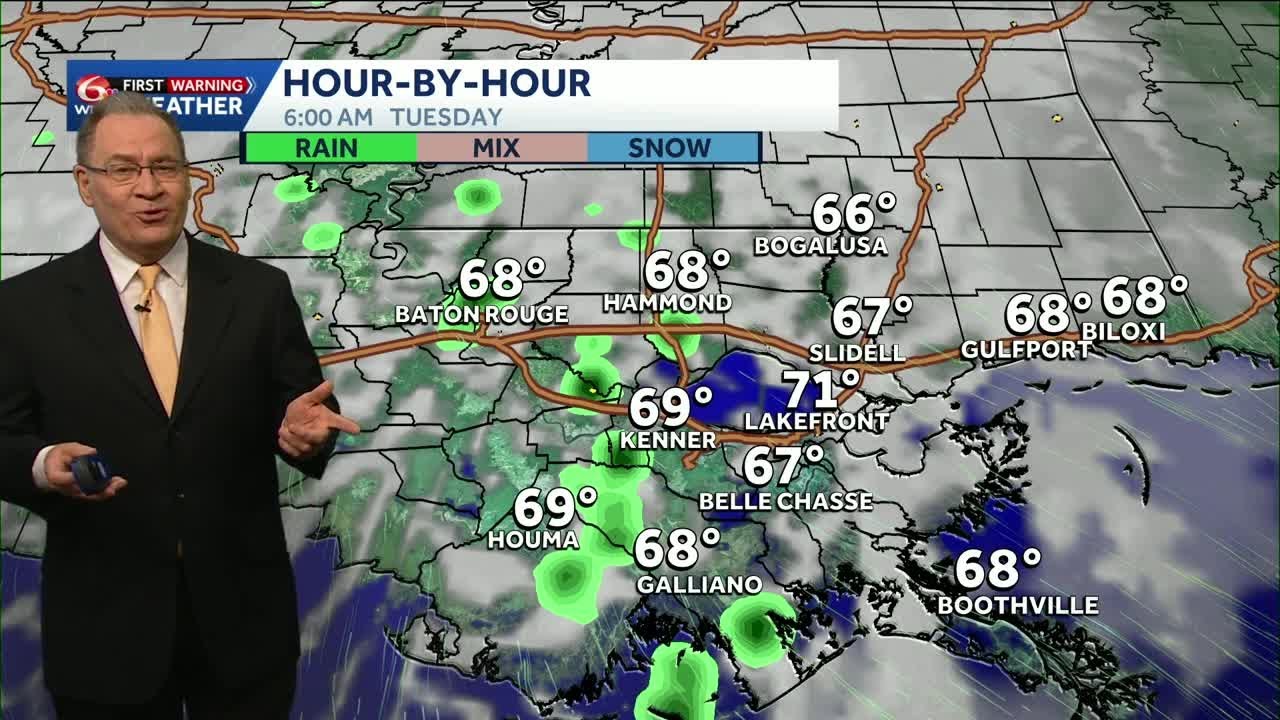 Scattered rain and storms through Friday - YouTube