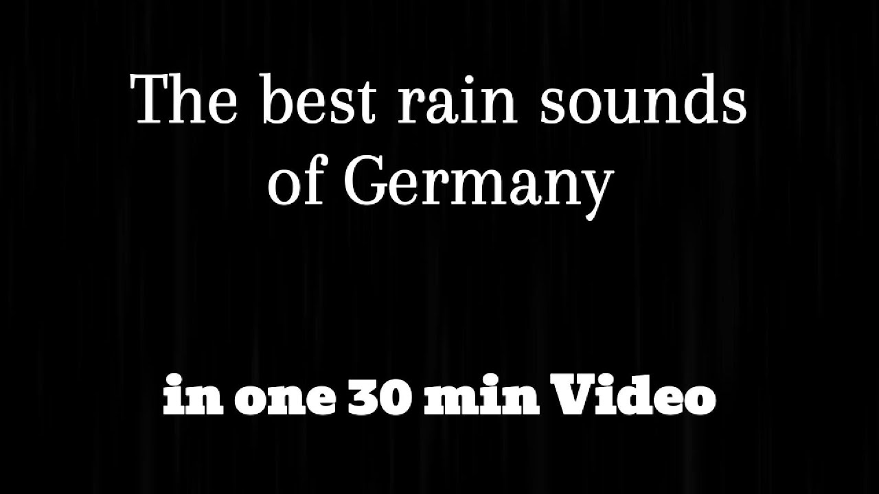 The most relaxing rain sounds | improve sleep, productivity, relaxation | real rain ASMR