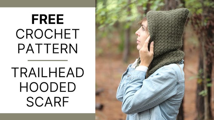 Free Faerie Mist Hooded Scarf Crochet Pattern • Oombawka Design