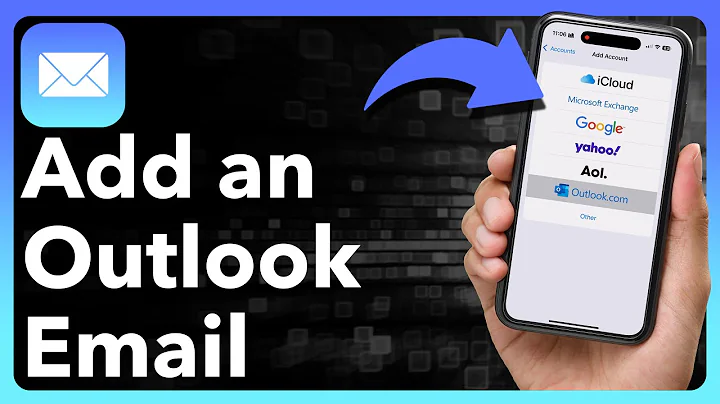 How To Add Outlook Email To iPhone