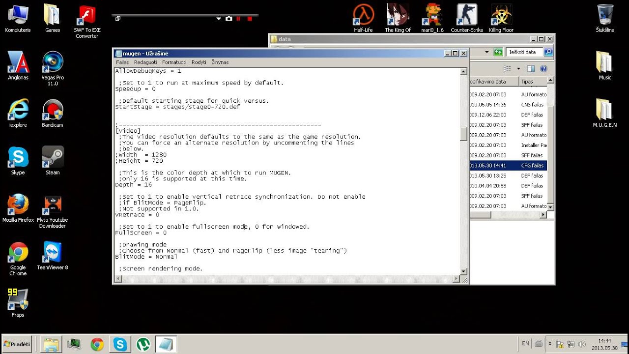 How To Change Resolution Mugen