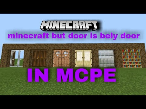 how to download bely door in mcpe