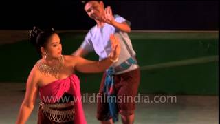 Thailand Dance Troupe Performing At Sangai Festival