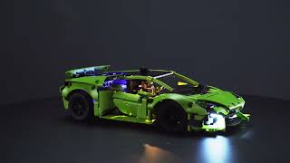 BrickBling Light Kit for LEGO Lamborghini Huracán Tecnica 42161