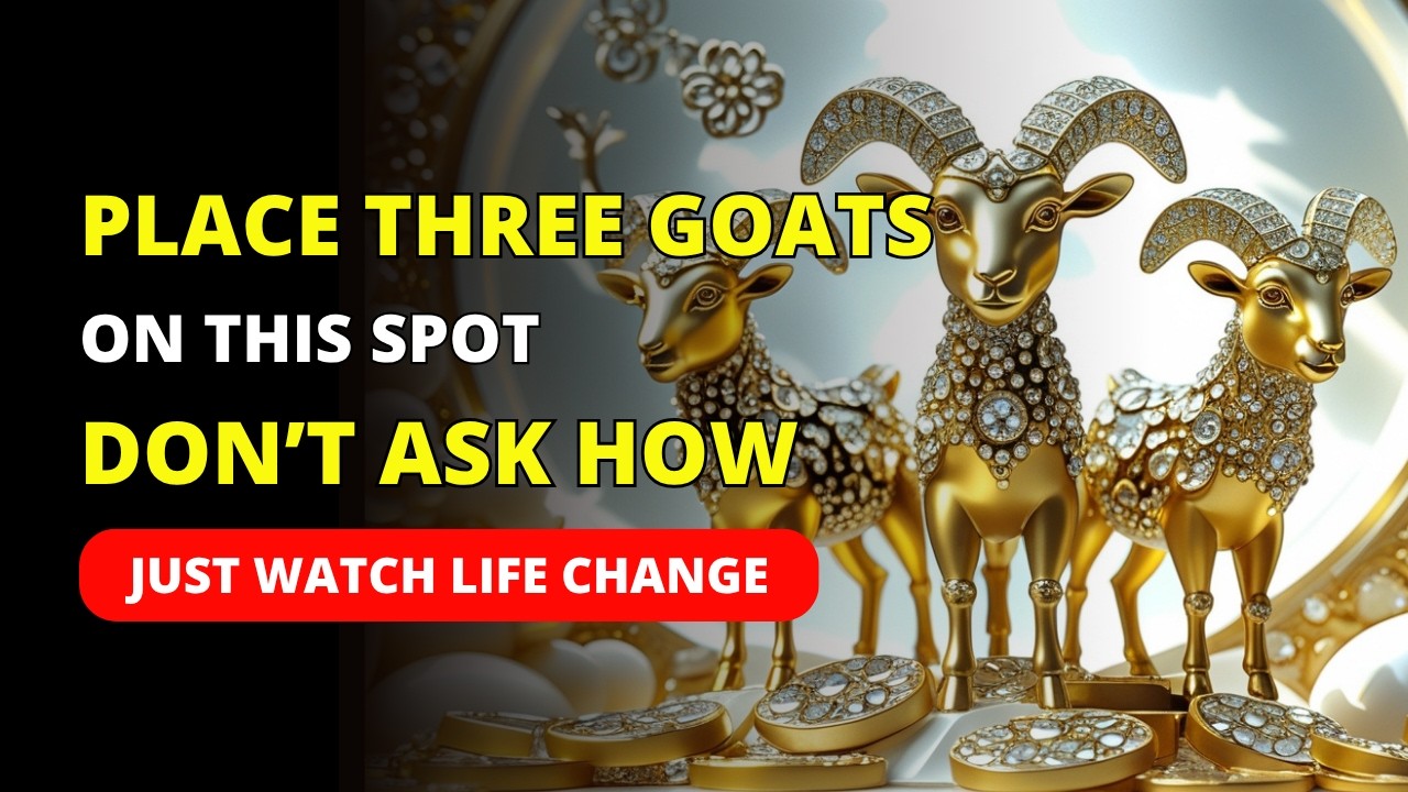 Do Feng Shui’s Three Goats of Fortune Really Break Bad Luck? How to Place Them for a New Beginning