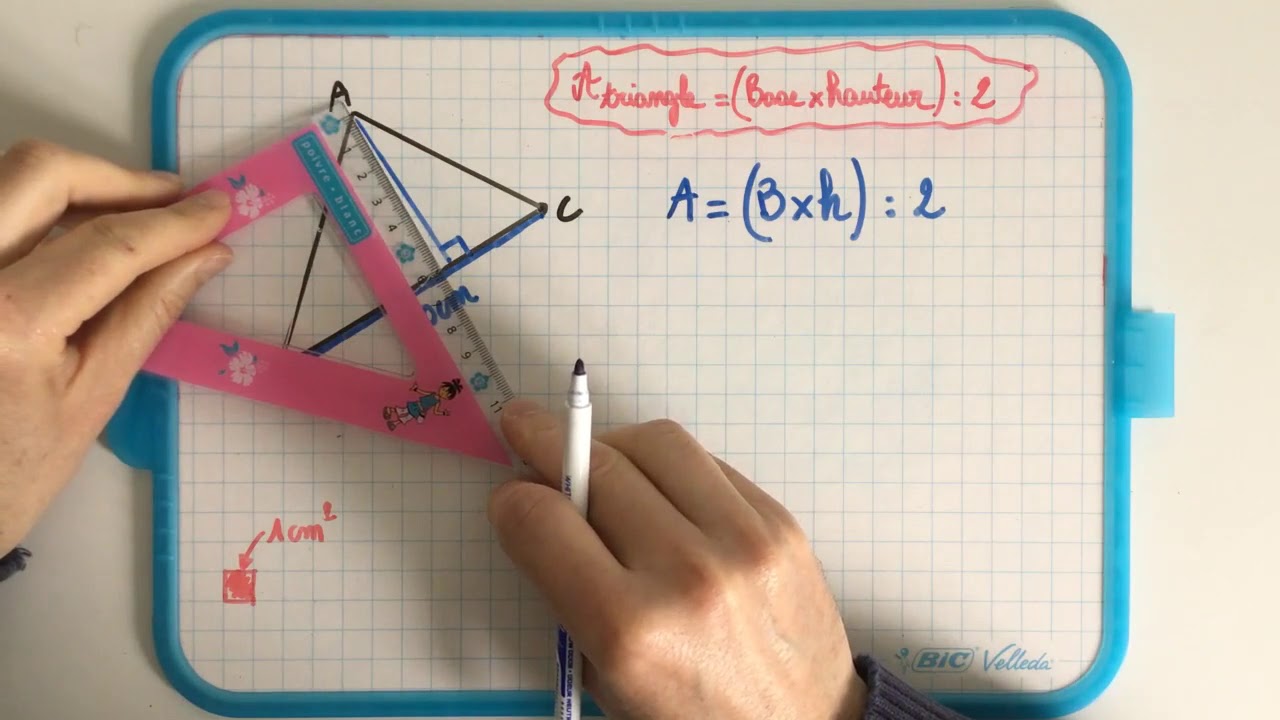 Vidéo 29 - Calculer l'aire d'un triangle