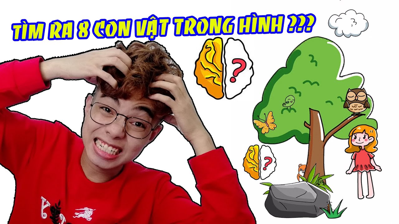 Brain Out Phần 2 | ThắnG Tê Tê Tìm Ra 8 Con Vật Trong Hình