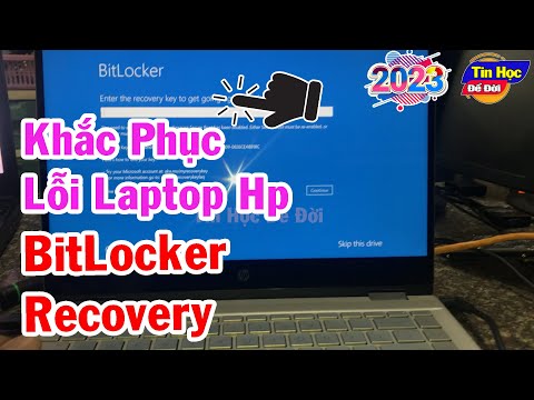 Khắc Phục Lỗi  BitLocker Recovery Windows 11  Laptop HP | Tin Học Để Đời