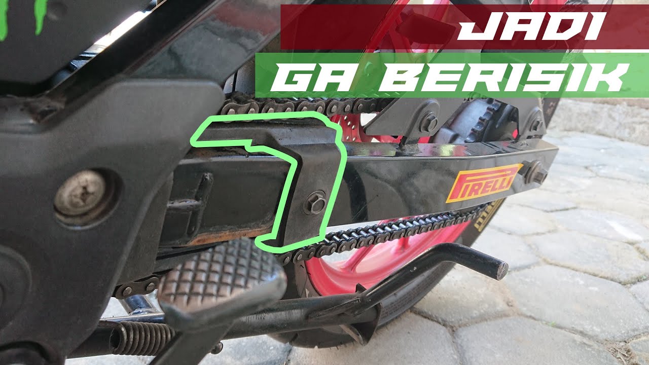 MENGATASI RANTAI BERISIK SATRIA FU FI | MOTOVLOG