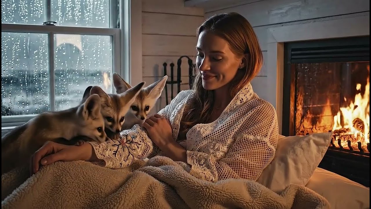 Want A Hug? Fennec Fox Close-up Snuggling (Virtual Petting 8K ASMR)