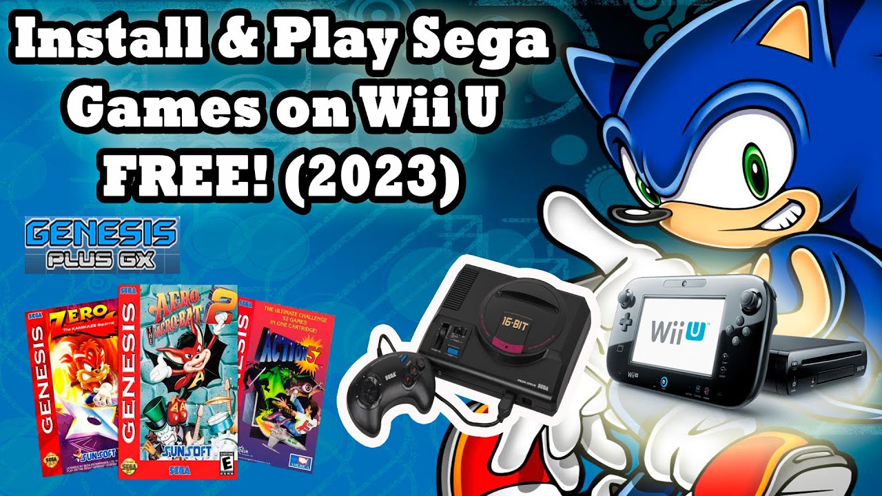 Play Sega Games On Wii U In 2023 Best Sega Emulator Guide Youtube