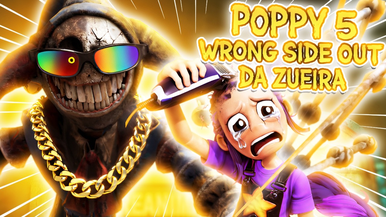MÚSICA OFICIAL de POPPY 5 WORNG SIDE OUT.... só que 1000% MEME 🤪