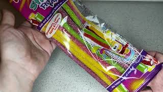 Proviamo Bastoncini Gommosi Haribo Frizzanti Confezione Gigante Francia Aggio Taste Test France